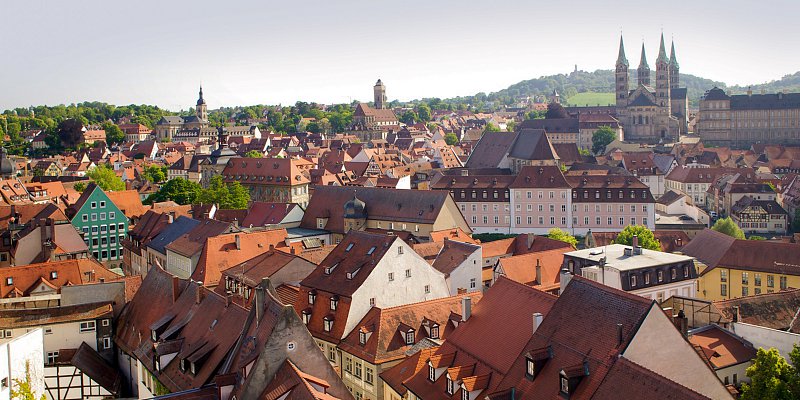 Bamberg Ausblick Martinskirche