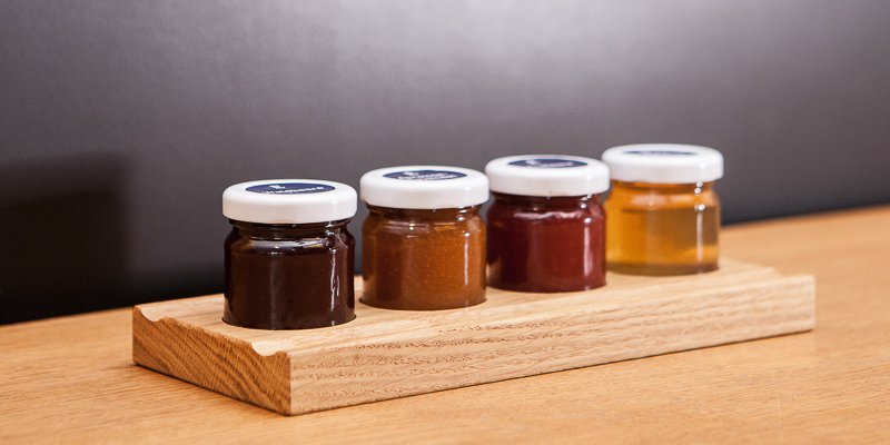GenussWerkstatt Bamberg Produkte verschiedene kleine Marmeladen